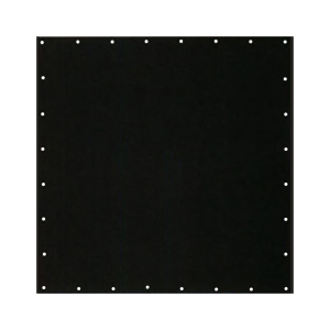 Black, Class 2, Type II Insulating Blanket. 22" x 22" with 28 Eyelets