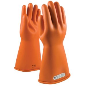 CL1 TYPE I, 14", ORANGE RUBBER INSULATING GLOVES