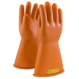 CL2 TYPE I, 14", ORANGE RUBBER INSULATING GLOVES
