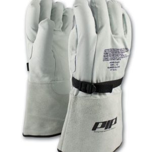 Low Voltage Leather Protection Gloves