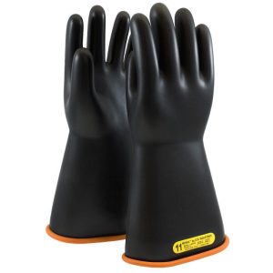 CL2 TYPE I, 14", BLACK/ORANGE RUBBER INSULATING GLOVES