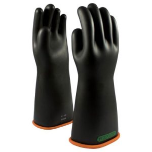 CL3 TYPE I, 16", BLACK/ORANGE RUBBER INSULATING GLOVES
