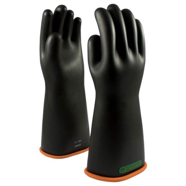 CL3 TYPE I, 16", BLACK/ORANGE RUBBER INSULATING GLOVES