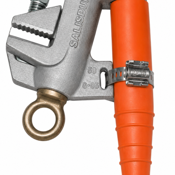 Clamp, Grounding Aluminum, Flat JAW with Eye
