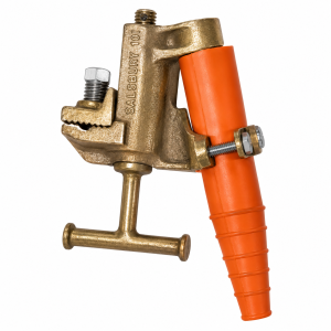 Clamp, Grounding Aluminum, Flat JAW with "T" Screw
