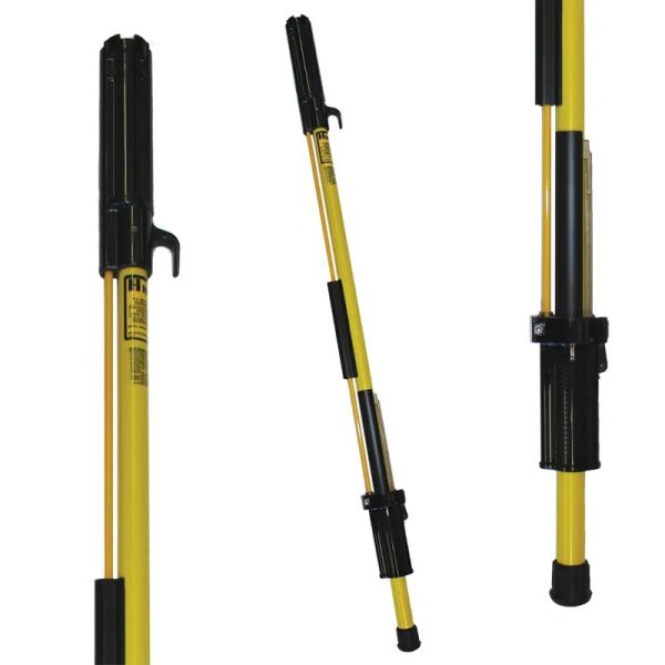 10 Feet, 6 Inch Fixed Shotgun Hot Stick with External Operating Rod