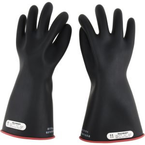 CL1 TYPE I, 14", RED/BLACK RUBBER INSULATING GLOVES