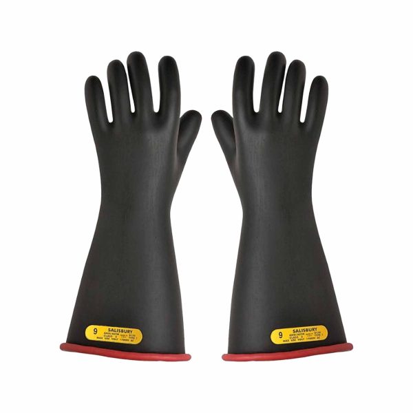 Electriflex CL2 TYPE I, 14", RED/BLACK RUBBER INSULATING GLOVES