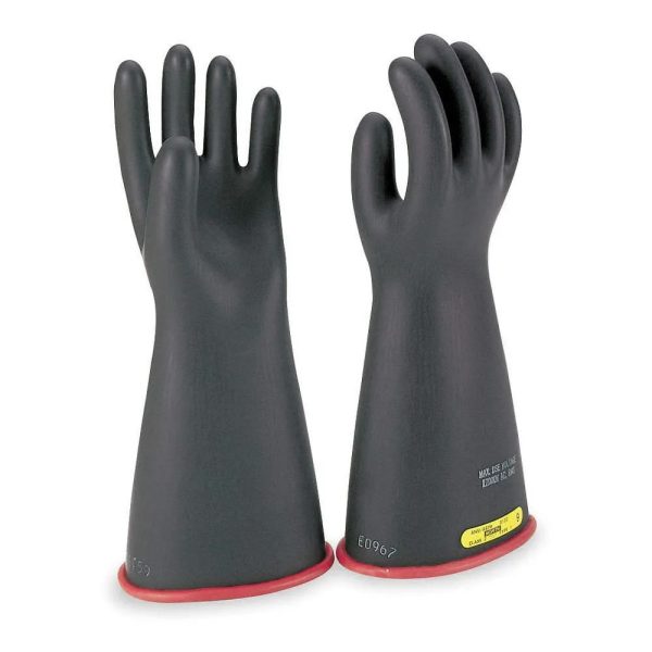Electriflex CL2 TYPE I, 18", RED/BLACK RUBBER INSULATING GLOVES