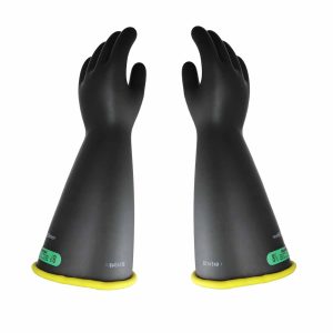 Electriflex CL3 TYPE I, 16", YELLOW/BLACK, BELL CUFF RUBBER INSULATING GLOVES
