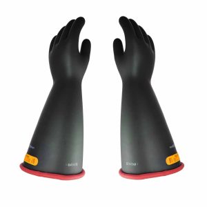 Electriflex CL4 TYPE I, 16", RED/BLACK RUBBER INSULATING GLOVES