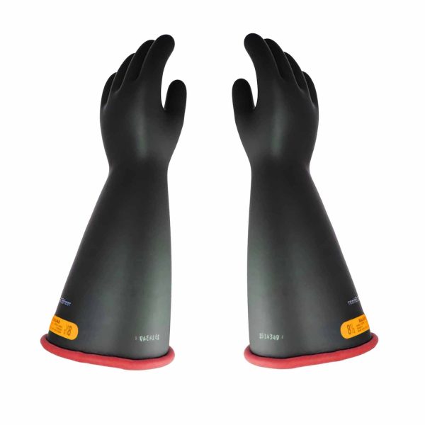 Electriflex CL4 TYPE I, 16", RED/BLACK RUBBER INSULATING GLOVES